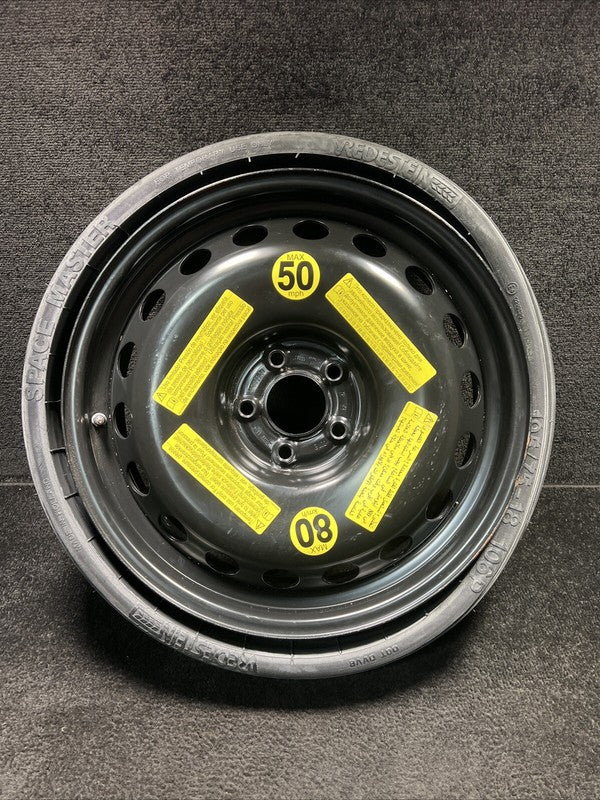 2014 Audi Q5 Emergency Spare Tire Wheel OEM 195/75-18