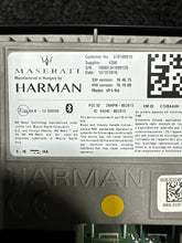 670100915 2017 Maserati Ghibli Information Display Screen OEM