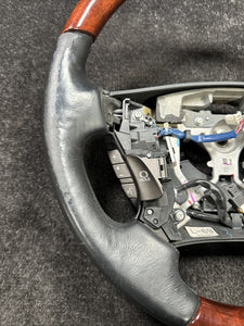 2007 Lexus LS460 Steering Driver Wheel Assembly OEM Black Leather