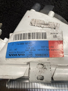 2000 Volvo V40 Left Side Halogen Headlight Lamp OEM