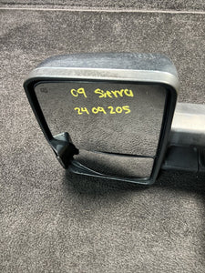 2009 GMC Sierra 1500 Left Side Power Door Mirror Heated OEM