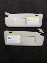 2009-2012 Audi Q5 Left & Right Sun Visor Set OEM