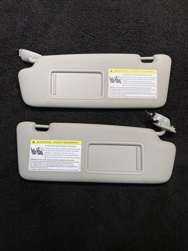 2009-2012 Audi Q5 Left & Right Sun Visor Set OEM