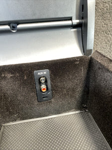 7L6863762 06-10 Volkswagen Touareg Center Console Storage Lid Armrest Gray OEM 7L6863762
