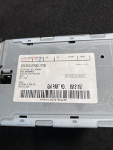 15131157 2003-2007 Chevrolet Express Savanna Stereo Radio Receiver Head Unit OEM 15131157