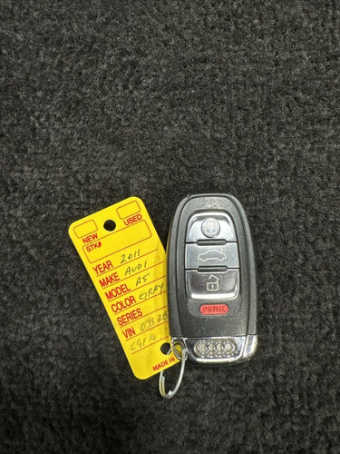 8T0959754A 2011 Audi A5 Keyless Entry Remote Control Key Fob OEM 8T0959754A