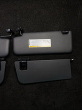 2018 Mercedes E63s AMG Front Left & Right Sun Visor Set OEM Black