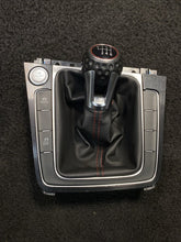 864263C 2015-2021 Volkswagen Golf GTI Shifter Trim Bezel W/Boot Manual Shift Knob OEM