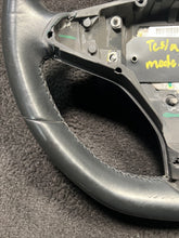 100527900D 2013-2020 Tesla Model S Steering Driver Wheel Black Leather OEM 100527900D