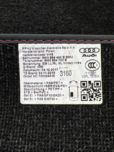 2018 Audi S4 Front & Rear Carpet Floor Mats OEM Black W/ Red Stitching