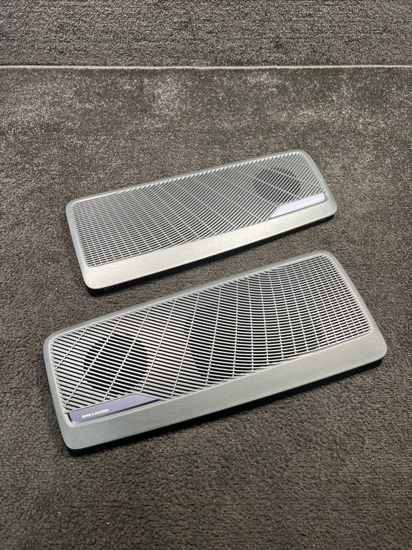 8W5035405, 8W5035406 2018 Audi S4 Rear Deck Left & Right Side Bang & Olufsen Speaker Covers OEM