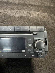 05064058AI 2007-2008 Chrysler Sebring Avenger Radio Stereo CD Player OEM 05064058AI