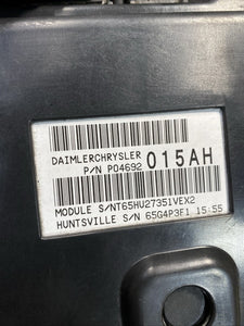P04692015AH 2006 Jeep Cherokee 3.7L BCM Body Control Module Fuse Box OEM P04692015AH