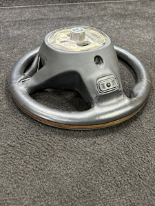 2017 Maserati Ghibli Steering Driver Wheel Assembly OEM Black/Wood
