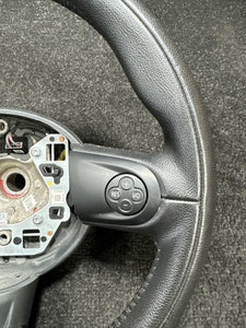 3368R561 2012 Mini Cooper Steering Driver Wheel Black Leather W/ Controls OEM 3368R561