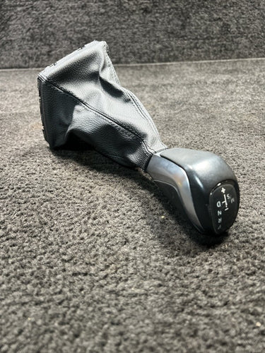 2016 BMW X1 Automatic Gear Shifter Knob W/ Leather Boot OEM Black