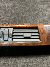 6970268 2009 BMW 528i Front Dash Wood Grain Trim W/ Air Vents OEM 6970268