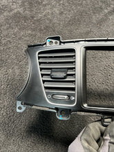 2015 Kia Cadenza Front Dash Radio Trim Bezel W/ Air Vents OEM Black