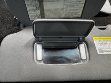 1997-2004 Nissan Pathfinder Dual Sun Visor Set Cloth Gray OEM