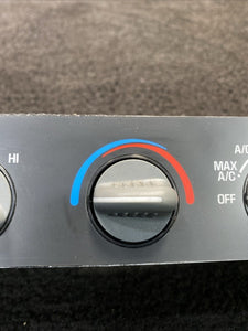 16238435 1996-2005 Chevrolet Astro Temperature Climate HVAC Control Switch OEM 16238435