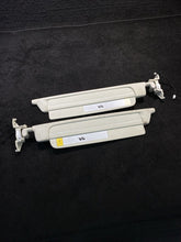 2016-2020 Tesla Model X Left & Right Sun Visor Shade Set Tan OEM