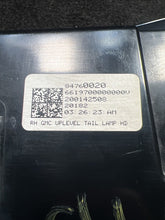 84760020 2020 GMC Sierra 2500 Right Side LED Taillight Lamp OEM 84760020 SCRATCHED