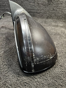 2007-2009 Audi Q7 Left Driver Power Fold Door Mirror Gray OEM
