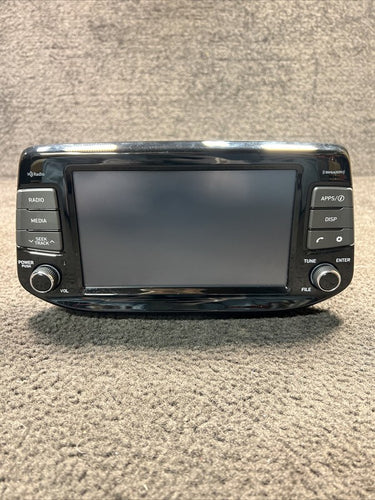 96160G3300PMP 2018 Hyundai Elantra GT Radio Display Touch Screen Head Unit OEM 96160G3300PMP