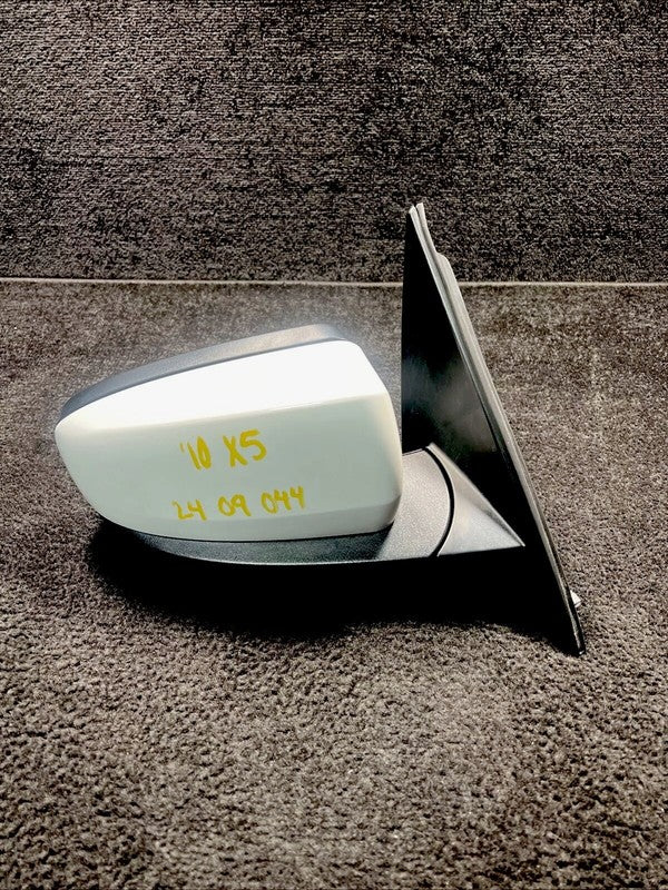 2010 Bmw X5 Right Side Power Door Mirror W/ Camera OEM White