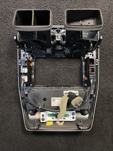 275003NH0C 13-17 Nissan Leaf Dash Display Screen Climate Control Trim Bezel OEM 275003NH0C