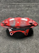 2018 Tesla Model S Front Brembo Brake Calipers Red OEM