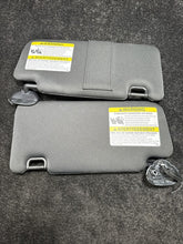 2016 Subaru WRX STI Sun Visors Assembly Set LH & RH Black OEM