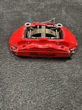 2017 Maserati Ghibli Front Brake Calipers Set 4 Piston OEM Red