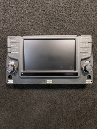 3G0919605H 2016-2017 Volkswagen Golf Radio Media Information Display Screen OEM 3G0919605H