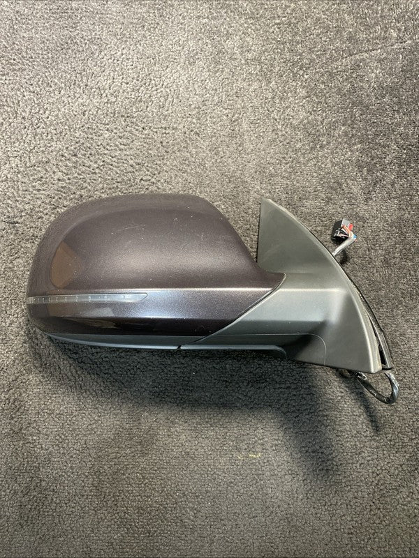 2007 Audi Q7 Right Side Power Fold Door Mirror Heated With BSM Monitor OEM