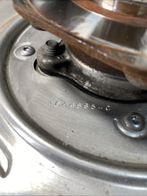 1044411-00-F 17-23 Tesla Model 3 Rear Left Knuckle Spindle Hub & Dust Shield OEM 1044411-00-F
