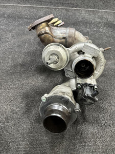 A2710903680 2012 Mercedes C250 1.8L Turbocharger Exhaust Manifold Assembly OEM A2710903680
