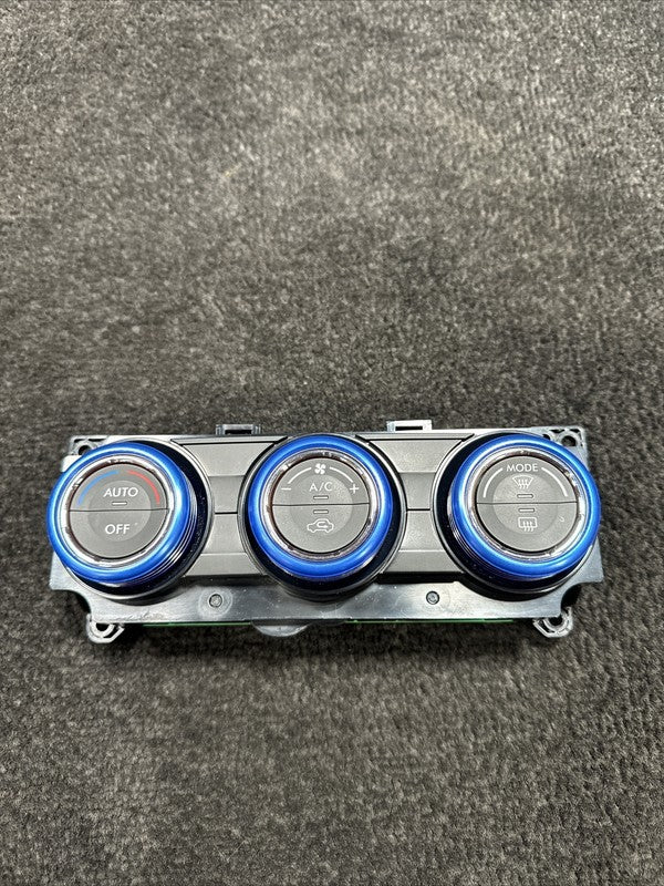 72311VA040 2015 Subaru WRX STI AC Climate Control Switches OEM 72311VA040 Blue