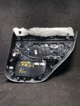 2019 Tesla Model 3 Rear Left Door Panel Assembly Black/ White OEM