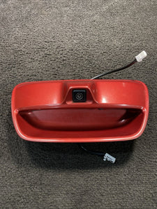 2011 Nissan Leaf Rear Tailgate Lift Handle W/ Rear View Camera OEM Red