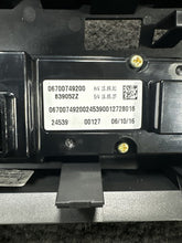 6700749200 2017 Maserati Ghibli AC Heater Climate Control Switch Panel OEM 6700749200