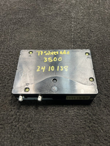 84221924 2017 Chevrolet Silverado 3500 Communication Control Unit Module OEM 84221924