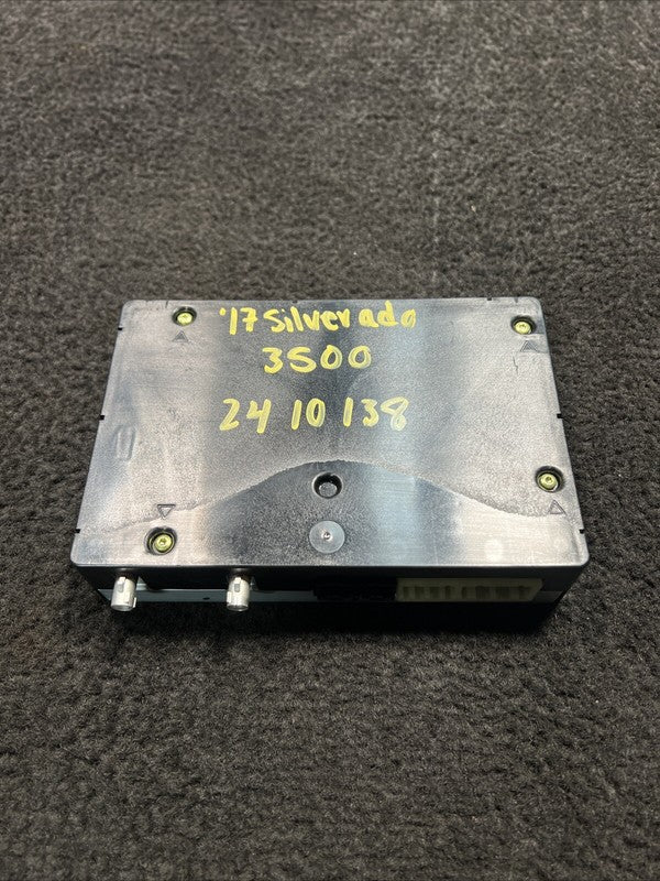 84221924 2017 Chevrolet Silverado 3500 Communication Control Unit Module OEM 84221924