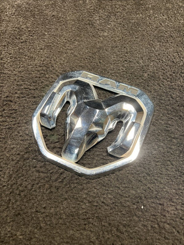 68276327AB 2020 Dodge Ram 3500 Rear Tailgate Chrome Emblem Badge OEM 68276327AB
