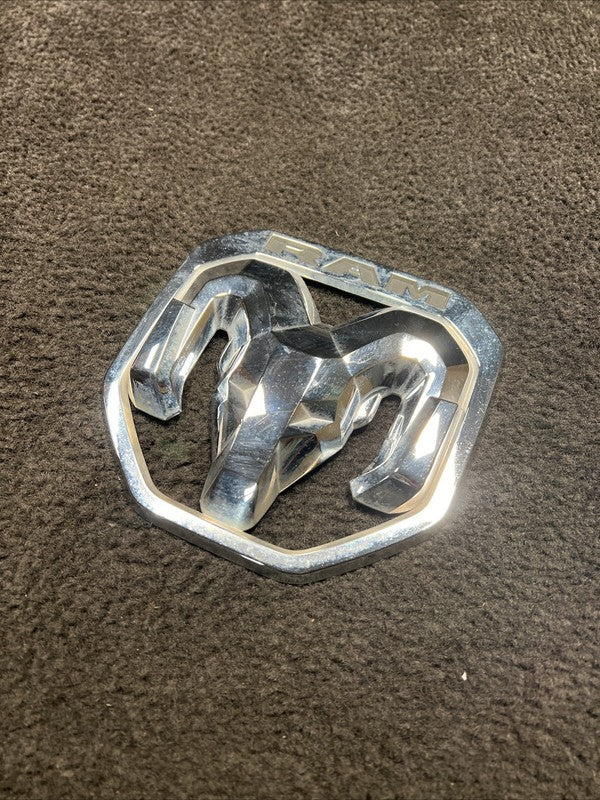 68276327AB 2020 Dodge Ram 3500 Rear Tailgate Chrome Emblem Badge OEM 68276327AB