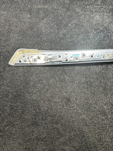 8051328 2013 BMW F10 M5 Front Right Door Panel Trim Strip Aluminum OEM 8051328