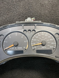 15063197 2000-2005 Chevrolet Blazer Speedometer Instrument Gauge Cluster OEM 15063197