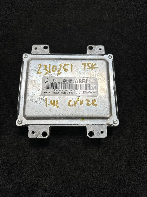 12656958 2014 Chevrolet Cruise 1.4L Engine Control Unit Module OEM 12656958