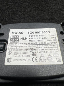 5Q0907685C 2018 Volkswagen Golf R Left Blind Spot Sensor Module OEM 5Q0907685C