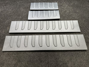 2022 Ford F250 Front & Rear Door Sill Scuff Plate Trim Set OEM